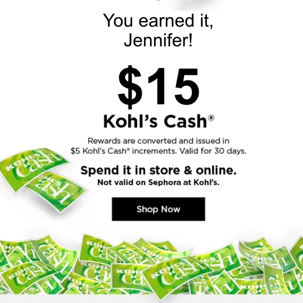 ****FREE**** $15 Kohl’s CASH expires 7/1/2022